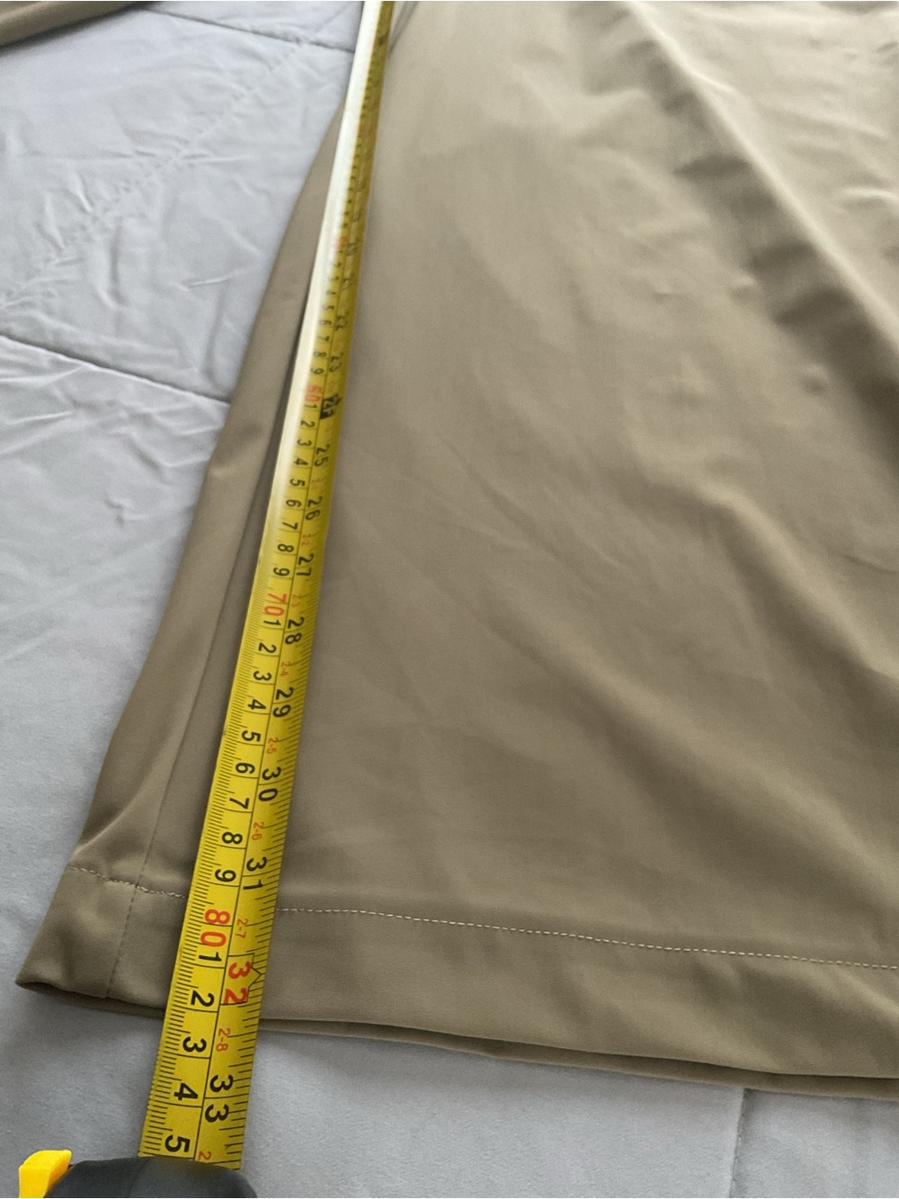 Athleta Women’s Size 10 Olive Green Wide Leg Stretch Pants Pull On - Picture 10 of 14